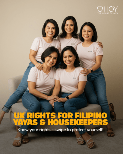 Uk Workers Rights For Filipino Yayas & Housekeepers