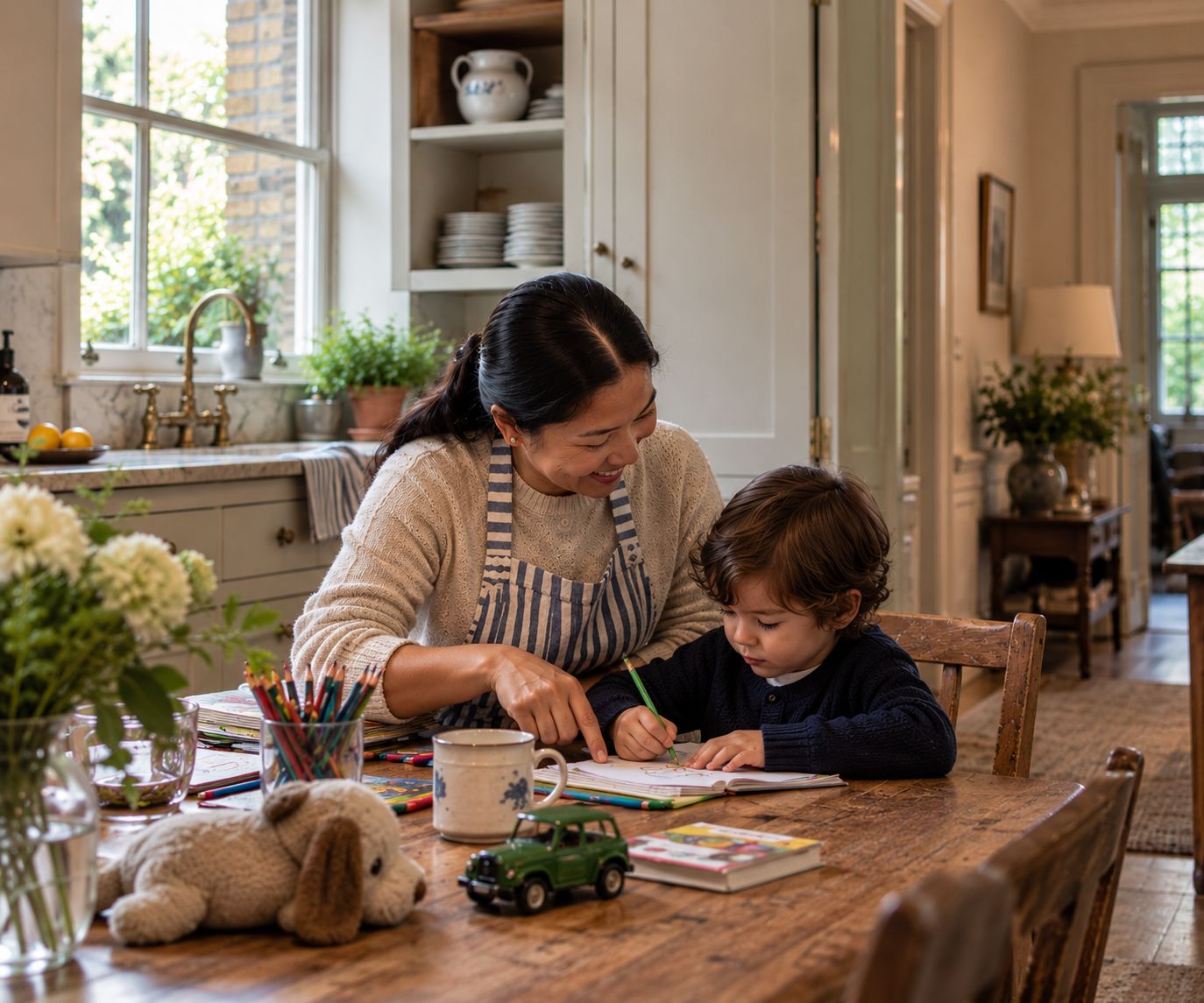 nannies in Battersea